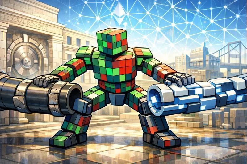 Bank-issued stablecoin bridges traditional finance and public blockchain settlement