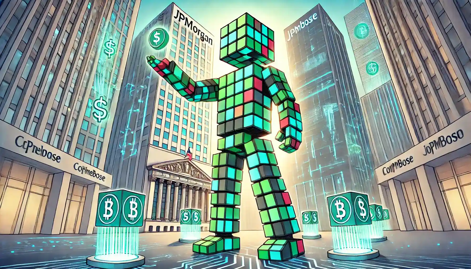 Robot activates JPMorgan’s dollar deposit token on Coinbase Base network