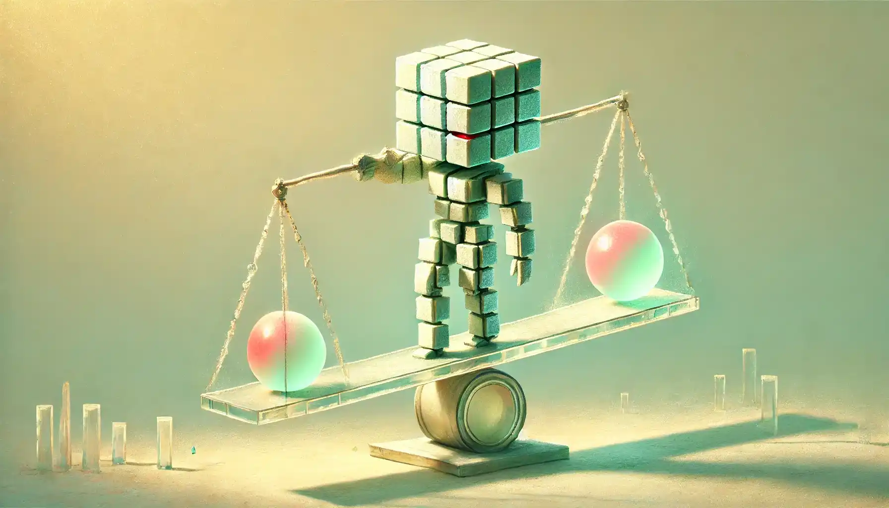 Robot balancing ETFs [shift] against fading rules on glass beams
