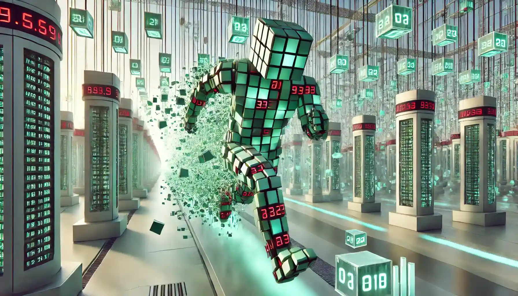 Robot halts crypto liquidation cascade by freezing collapsing ledgers