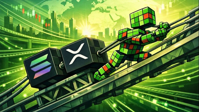 Solana and XRP flows reshape coin market cap dynamics